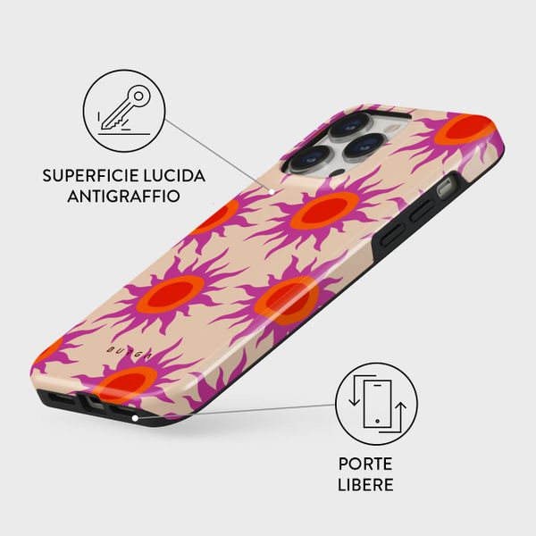 Burga Cover Posteriore Resistente Apple iPhone 14 Pro - Sunset Glow