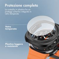 imoshion Cover rigida integrale Samsung Galaxy Watch Ultra (2024/2025) - Nero