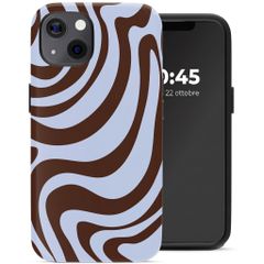 Selencia Cover Posteriore Vivid Apple iPhone 13 Pro - Dream Swirl Chocolate