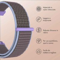 imoshion Cinturino in nylon  - Attacco universale 20 mm - Lilla