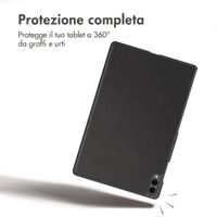 imoshion Cover a libro Trifold Samsung Galaxy Tab S11 Ultra - Nero