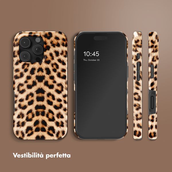 Selencia Cover posteriore Vivid con MagSafe Apple iPhone 16 Pro - Wild Leo