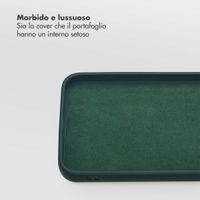 Selencia Libreria rimovibile Olyn con MagSafe Samsung Galaxy A56 - Verde