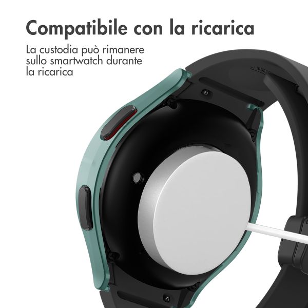 imoshion Cover rigida integrale Samsung Galaxy Watch 4 - 40 mm - Verde scuro