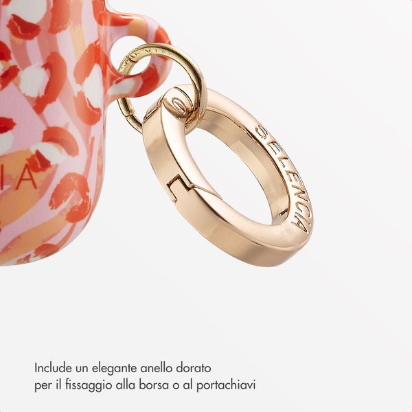 Selencia Cover Vivid  Apple Airpods 1 / 2 - Wild Spots Lipstick