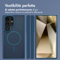 imoshion Cover posteriore Color Guard con MagSafe Samsung Galaxy S24 Ultra - Blu scuro