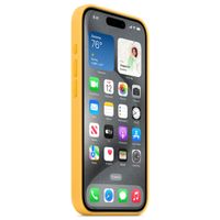 Apple Cover Posteriore in Silicone con MagSafe Apple iPhone 15 Pro - Sunshine