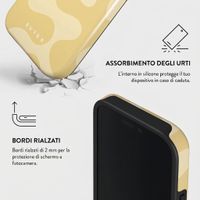 Burga Cover Posteriore Resistente con MagSafe Apple iPhone 16 Pro - Glow
