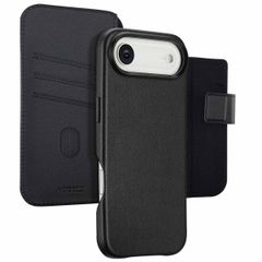 Accezz Cover in pelle 2 in 1 con MagSafe Apple iPhone Air - Onyx Black