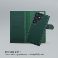 Selencia Libreria rimovibile Olyn con MagSafe Samsung Galaxy S24 Ultra - Verde