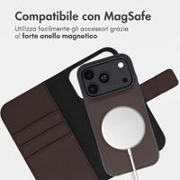 imoshion Cover a libro di lusso 2-in-1 rimovibile Apple iPhone 18 Pro Max / 17 Pro Max - Marrone