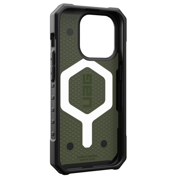 UAG Cover Posteriore Pathfinder con MagSafe Apple iPhone 15 Pro - Olive Drab