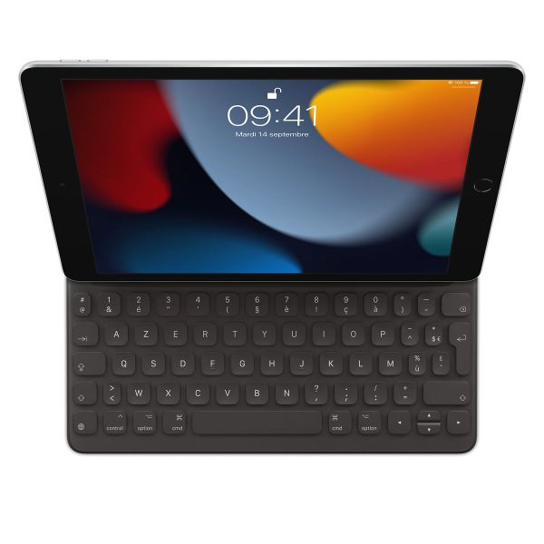 Apple Smart Folio Keyboard Apple iPad 9 (2021) 10.2 / iPad 8 (2020) 10.2 / iPad 7 (2019) 10.2 / Air 3 (2019) / Pro 10.5 (2017) - AZERTY / FR - Nero