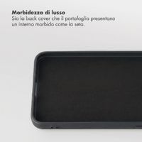 Selencia Libreria rimovibile Olyn con MagSafe Samsung Galaxy A57 (5G) - Nero
