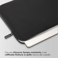 Accezz Cover per laptop 15-16 pollici - Laptopsleeve - Nera