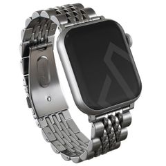 Burga Cinturino in acciaio Apple Watch | 44/45/46/49 mm - Argento