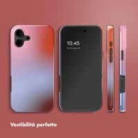 Selencia Cover posteriore Vivid con MagSafe Apple iPhone 16 - Gradient Soft Blush