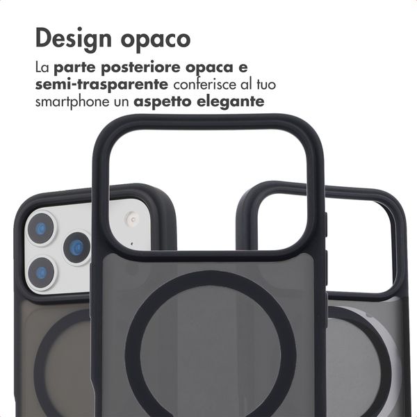 imoshion Cover posteriore Color Guard con MagSafe Apple iPhone 17 Pro Max - Nero