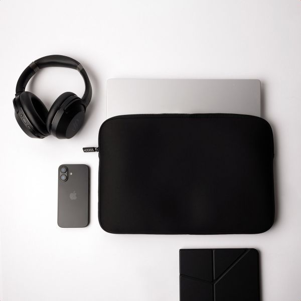 Accezz Cover per laptop 15-16 pollici - Laptopsleeve - Nera