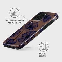 Burga Cover Posteriore Resistente Apple iPhone 15 Pro Max - Velvet Night