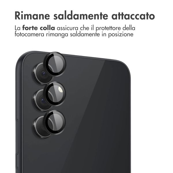 imoshion 2 Pack protezione lente fotocamera Samsung Galaxy A55 - Nero