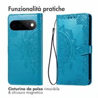 imoshion Cover a libro Mandala Google Pixel 11 - Turchese