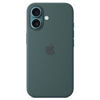 Apple Cover Posteriore in Silicone con MagSafe Apple iPhone 16 - Lake Green