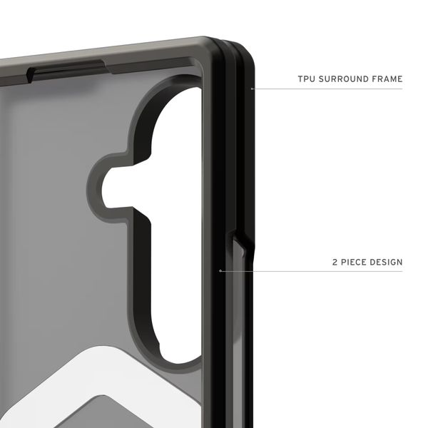 UAG Mouve Cover magnetica Samsung Galaxy Z Fold 8 Ultra - Ash