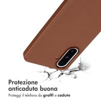 Accezz Cover in Pelle con MagSafe Samsung Galaxy A36 / A56 - Sienna Brown