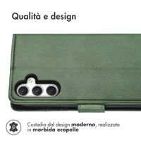 imoshion Cover a libro di Lusso Samsung Galaxy A25 (5G) - Verde