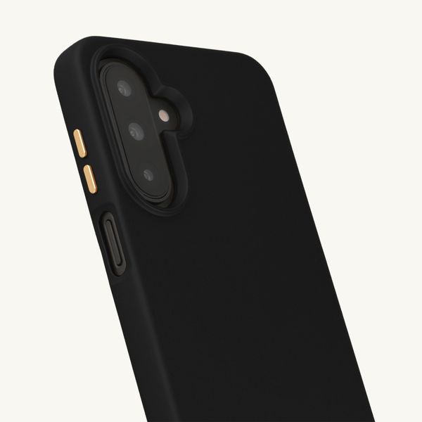 Selencia Cover posteriore Rivièra con MagSafe con ganci rimovibili Samsung Galaxy A17 (5G) / (4G) - Velvet Black