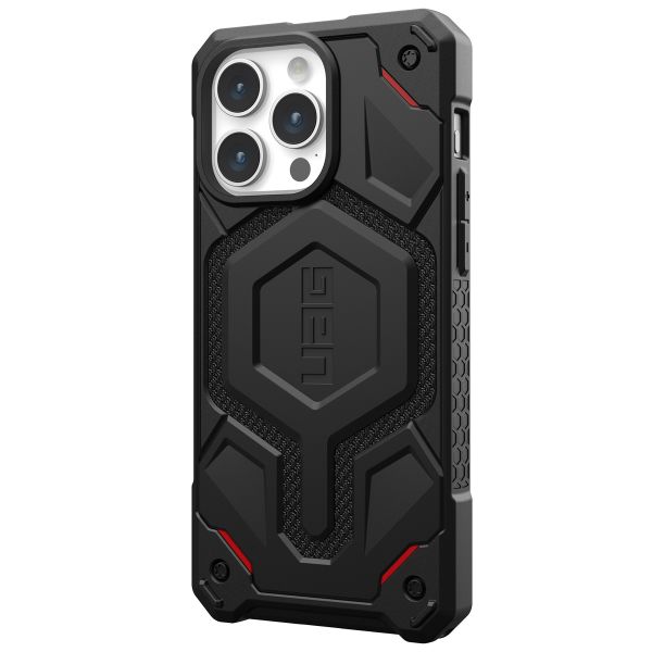 UAG Cover Posteriore Monarch Pro Apple iPhone 15 Pro Max - Kevlar Black