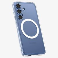 Spigen Cover Posteriore Ultra Ibrida con MagSafe Samsung Galaxy S25 Plus - Trasparente