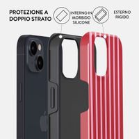 Burga Cover Posteriore Resistente con MagSafe Apple iPhone 14 - Strawberry Jam