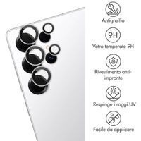 imoshion 2 Pack protezione lente fotocamera Samsung Galaxy S25 Ultra - Titanium Whitesilver