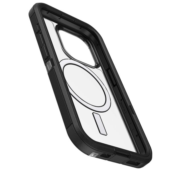OtterBox Cover Posteriore Defender Pro con MagSafe Apple iPhone 15 Pro - Trasparente