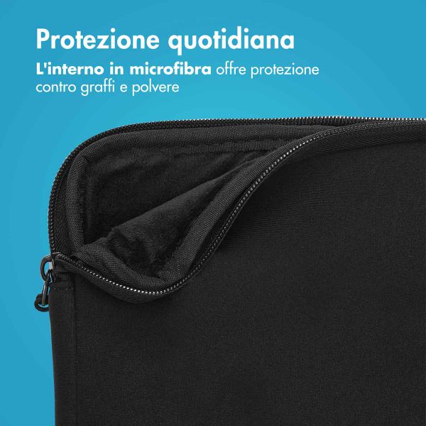 imoshion Cover per laptop 13 pollici - Laptopsleeve con tasca - Black