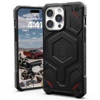 UAG Cover Posteriore Monarch Pro Apple iPhone 15 Pro Max - Kevlar Black