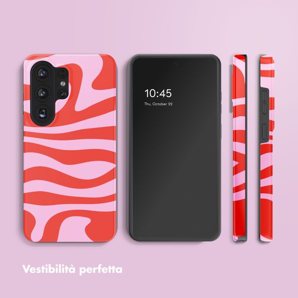 Selencia Cover posteriore Vivid con MagSafe Samsung Galaxy S26 Ultra - Dream Swirl Pink