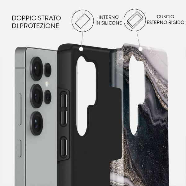 Burga Cover Posteriore Resistente Samsung Galaxy S25 Ultra - Magic Night
