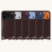 Selencia Cover per telefono Nova con cordino e portacarte Apple iPhone 18 Pro Max / 17 Pro Max - Checks