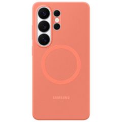 Samsung Backcover magnetico in silicone Samsung Galaxy S26 Ultra - Coral Red