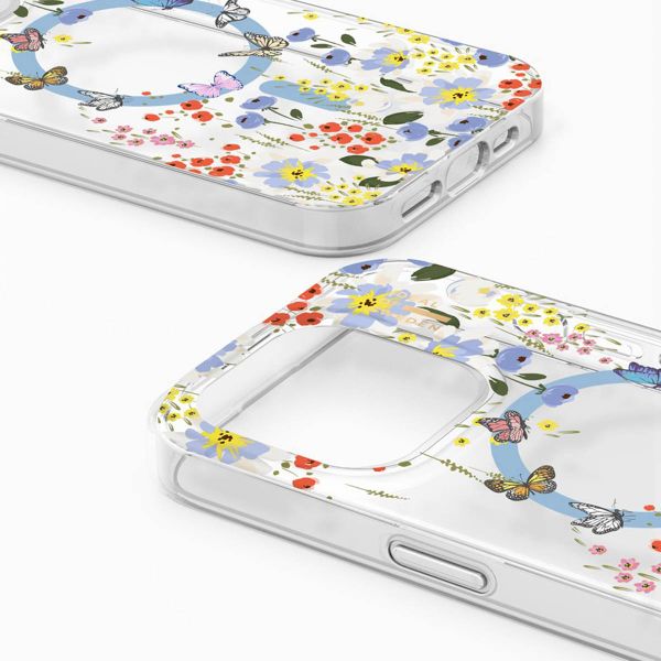 iDeal of Sweden Cover Trasparente con MagSafe Apple iPhone 15 Pro - Artistic Garden