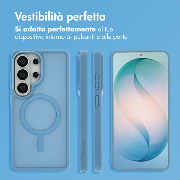 imoshion Cover posteriore Color Guard con MagSafe Samsung Galaxy S26 Ultra - Azzurro