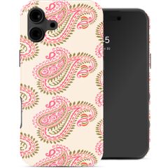 Selencia Cover posteriore Vivid con MagSafe Apple iPhone 16 - Paisley Blush