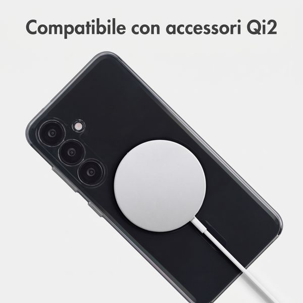 Accezz Lite custodia posteriore con MagSafe Samsung Galaxy S25 - Smokey Clear
