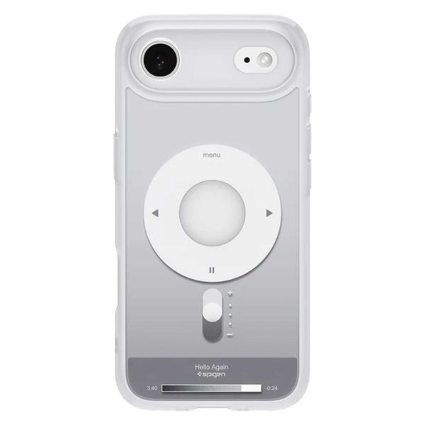 Spigen Cover Posteriore Ultra Ibrida con MagSafe Apple iPhone Air - Classic Silver