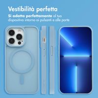 imoshion Cover posteriore Color Guard con MagSafe Apple iPhone 13 Pro - Azzurro