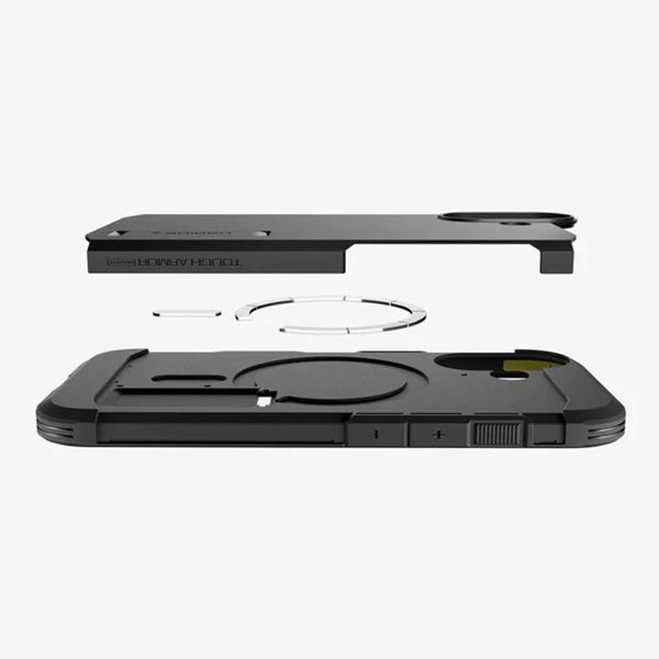 Spigen Cover Posteriore Corazzata Tough con MagSafe Apple iPhone 17 - Black