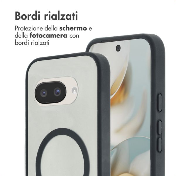 imoshion Cover posteriore Color Guard con MagSafe Google Pixel 9A - Nero
